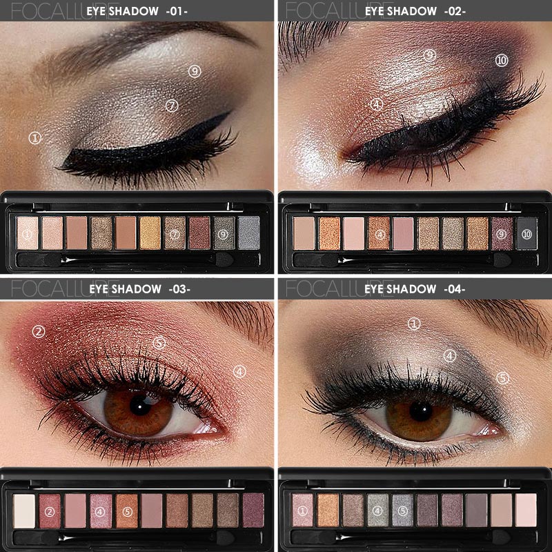 Focallure matte eyeshadow palette  Edit alt text