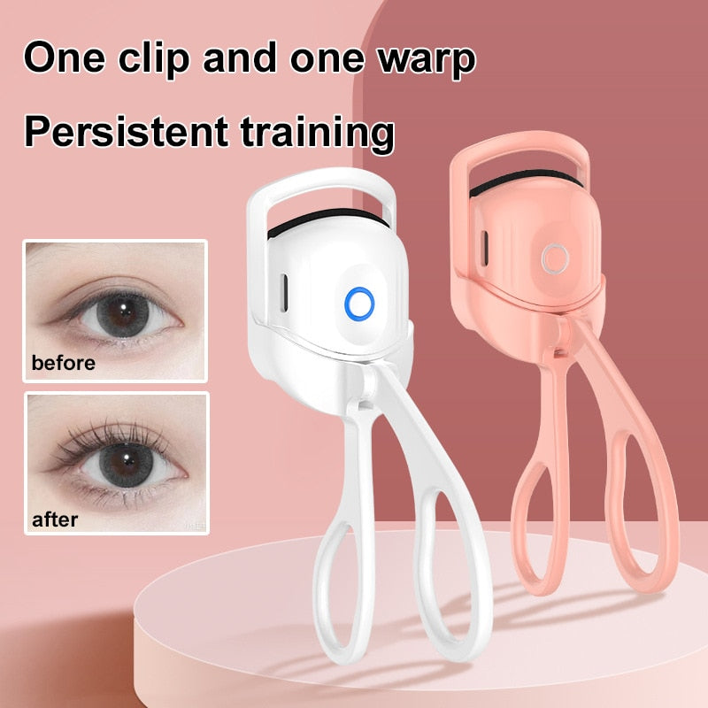 heated portable eyelash curler